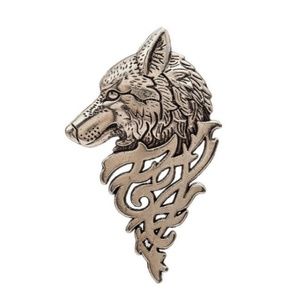 2/$20 - Game of Thrones Pin, Dire Wolf Brooch